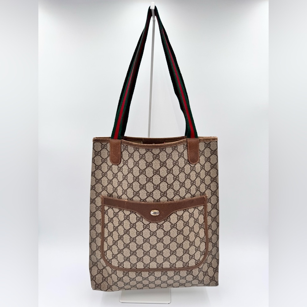 GUCCI GG Supreme Web Sherry Line